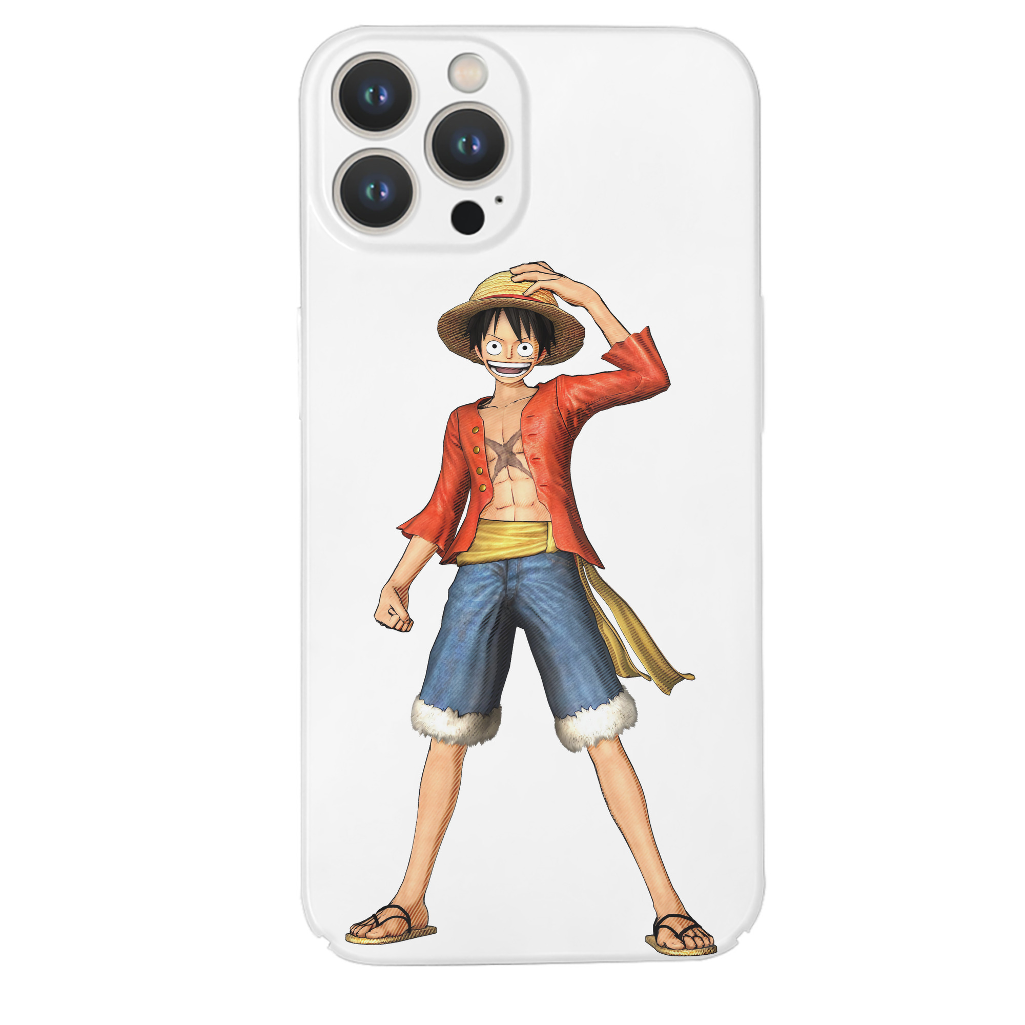 （画像用） ワンピース モンキー・D・ルフィ ONE PIECE Monkey D. Luffy 【iPhone 14シリーズ対応】ハードケース